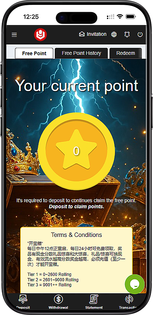 U9Play Redeem Free Points